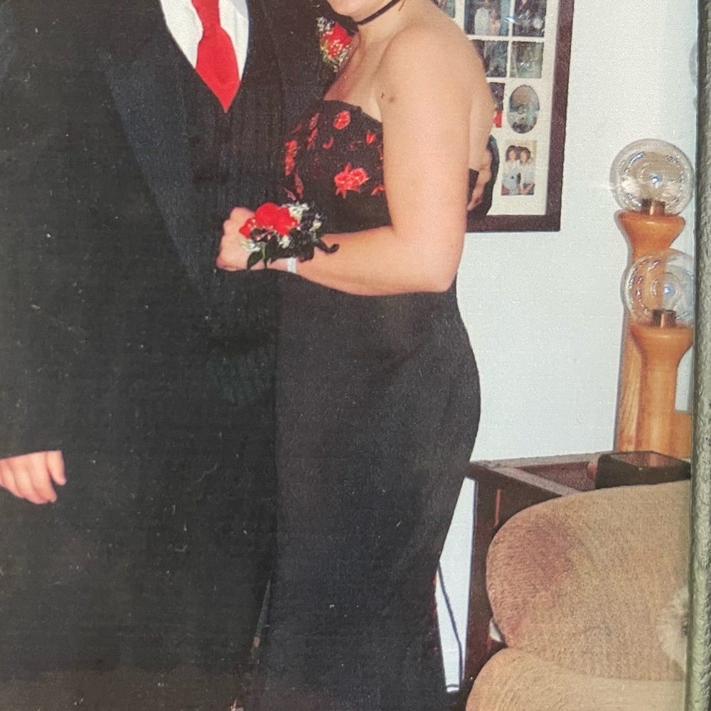 Betsy & Adam Chic Black Dress